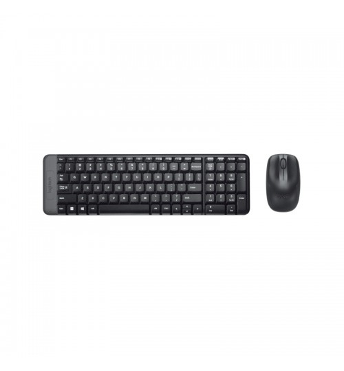Keyboard + Mouse Logitech Wireless - MK220