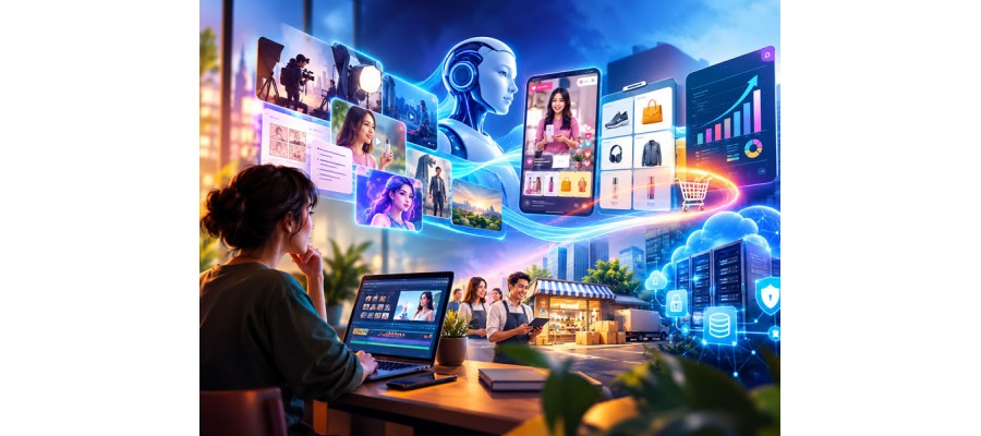 AI Mulai Mengubah Cara UMKM Indonesia Berjualan: Dari Video Promosi ke AI Commerce.