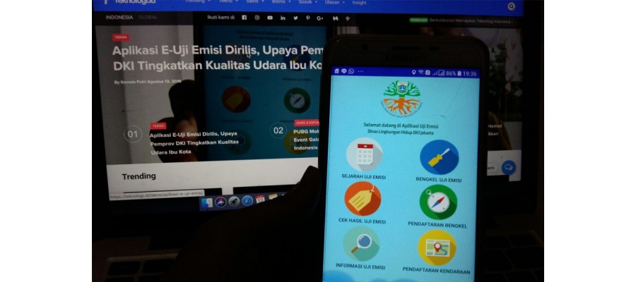 E-Uji Emisi, Aplikasi Baru Upaya Gubernur DKI JakartaKurangi Polusi Udara