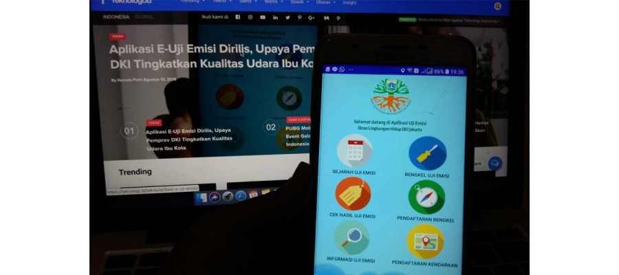 E-Uji Emisi, Aplikasi Baru Upaya Gubernur DKI JakartaKurangi Polusi Udara E-Uji Emisi, Aplikasi Baru Upaya Gubernur DKI JakartaKurangi Polusi Udara
