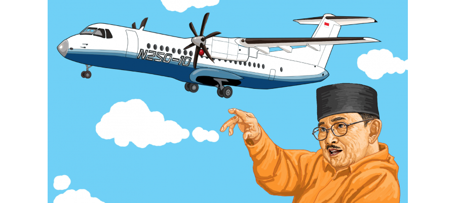 Indonesia Bangga, Inilah 4 Pesawat Ciptaan BJ Habibie
