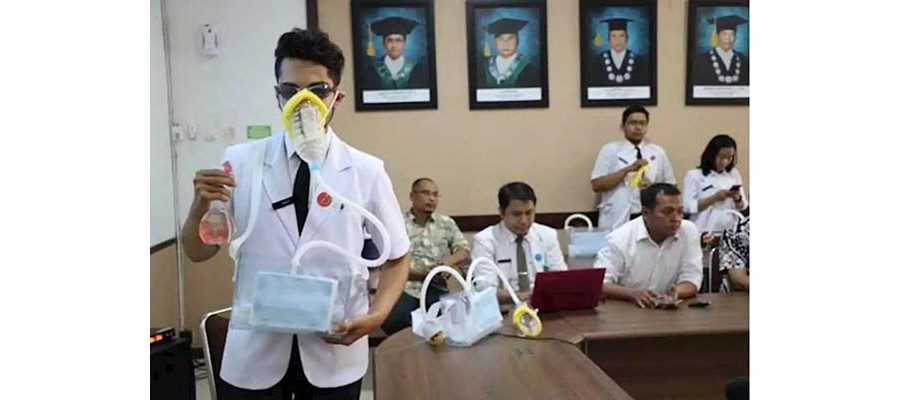 Hadapi Kabut Asap, UNS Ciptakan Masker Sederhana Untuk Alat Bantu Pernafasan Hadapi Kabut Asap, UNS Ciptakan Masker Sederhana Untuk Alat Bantu Pernafasan